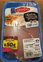 Mängden socker i Filet de poulet