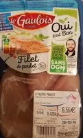 Mängden socker i Filet de poulet