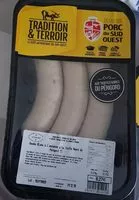 Mängden socker i Boudin blanc à l ancienne