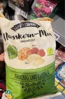 Mängden socker i Nusskern Mischung