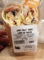 Mängden socker i Wrap Poulet Tomate