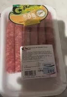 Mängden socker i Saucisse de volaille halal