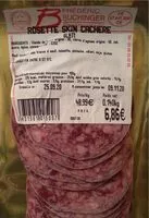 Mängden socker i Rosette Glatt Cachère