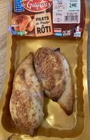 Mängden socker i Filets de poulet roti