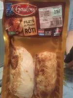 Mängden socker i Filets de poulet roti