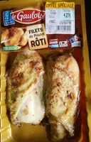 Mängden socker i Filets de poulet roti