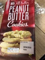 Mängden socker i Cookies peanut