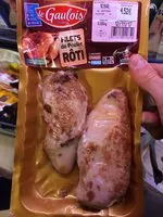 Mängden socker i Filets de poulet roti
