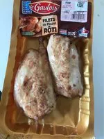 Mängden socker i Filet de poulet roti