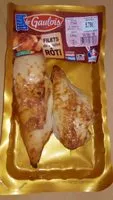 Mängden socker i Filets de poulet roti