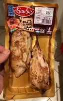 Mängden socker i Filet de poulet roti