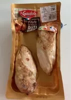 Mängden socker i Filets de poulet rotis