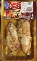 Mängden socker i Filets de poulet ROTi