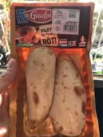 Mängden socker i Filet de poulet roti