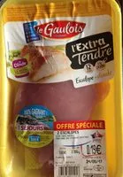 Mängden socker i Escalope l'extra tendre