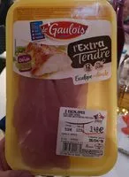 Mängden socker i Escalope de dinde extra tendre