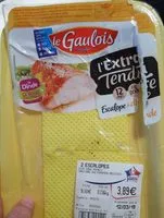 Mängden socker i Escalope de dinde