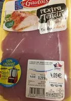 Mängden socker i 2 escalopes de dinde