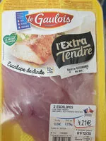 Mängden socker i Escalope de dinde