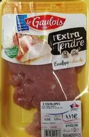 Mängden socker i Escalopes de dinde marinées