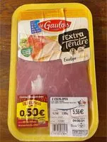 Mängden socker i Escalope de dinde