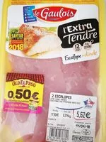 Mängden socker i Escalope de dinde