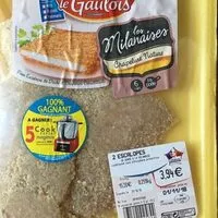 Mängden socker i Escalopes milanaises
