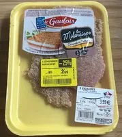 Mängden socker i Escalopes de dinde à la milanaise