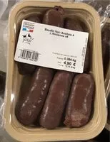 Mängden socker i Boudin noir antillais à l'ancienne