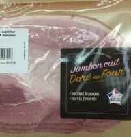 Mängden socker i Jambon cuit dore au four