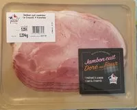 Mängden socker i Jambon cuit supérieur doré au four