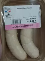 Mängden socker i Boudin blanc