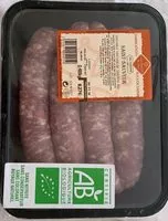 Mängden socker i Veritable saucisse de Toulouse bio