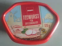Mängden socker i Terwurst fein