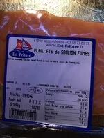 Mängden socker i Filet de saumon fumé au bois hêtre