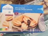 Mängden socker i Mini churros fourrés cacao noisette