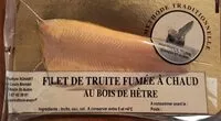 Mängden socker i Filet de truite fumée à chaud au bois de hêtre