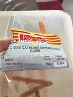 Mängden socker i Saucisse catalane