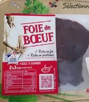 Mängden socker i Foie de boeuf