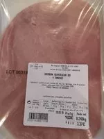 Mängden socker i Jambon supérieur DD 4 tranches