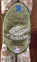 Mängden socker i Saucisse artisanale d'Ardèche