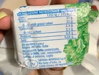 Mängden socker i Robiola nonno nanni