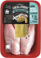 Mängden socker i Lapin entier découpé sans tête + 2 sachets assaisonnement moutarde + 1 sachet cuisson