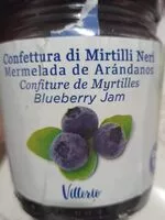 Mängden socker i Confiture de myrtille