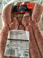 Mängden socker i Diots de savoie