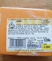 Mängden socker i Cheddar