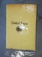 Mängden socker i Cantal jeune