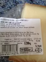 Mängden socker i Ossau Iraty