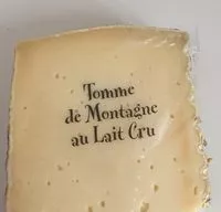 Mängden socker i Fromage de montagne au lait cru