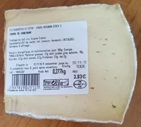 Mängden socker i Tomme de montagne